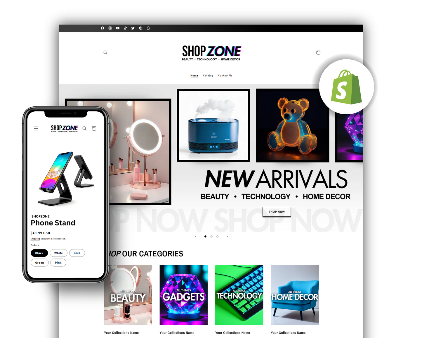 Dropshipping Shopify Template | Shopify Website Theme