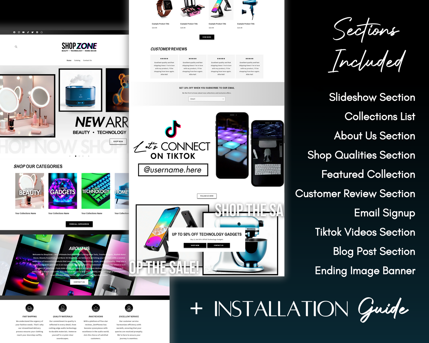 Dropshipping Shopify Template | Shopify Website Theme