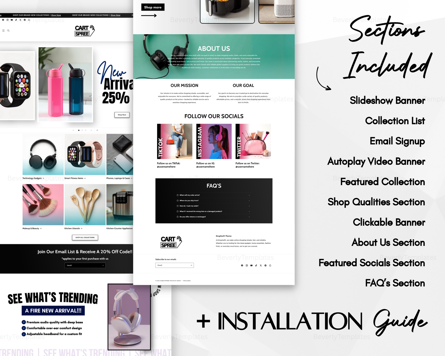 Dropshipping Shopify Template | DropSwift Theme