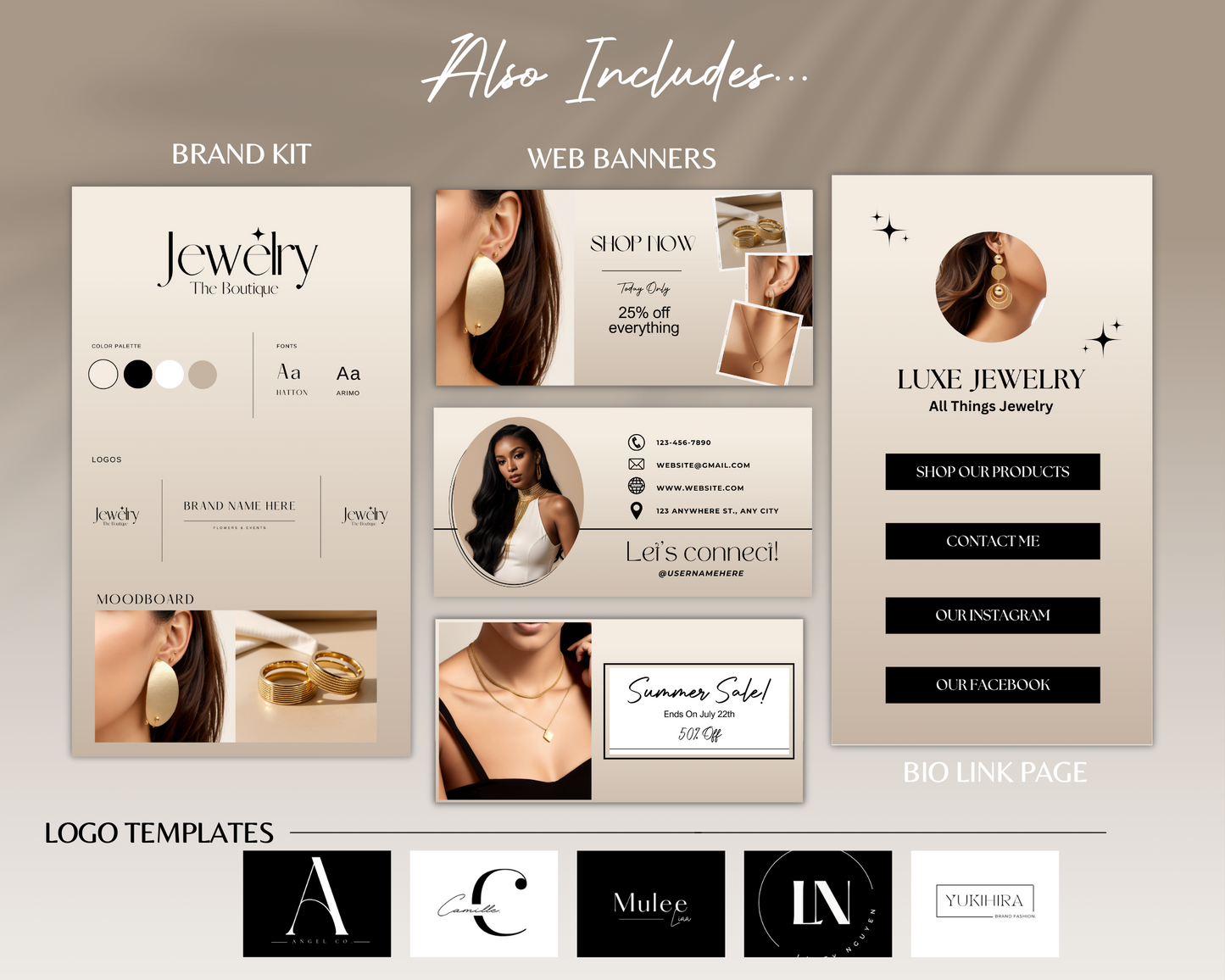Jewelry Business Website | Shopify Theme Template