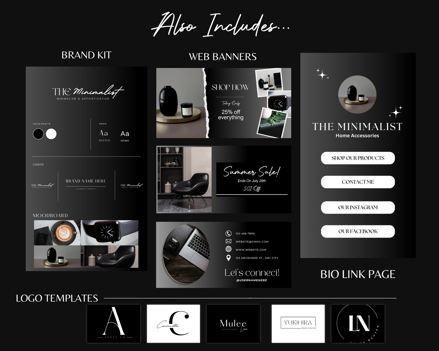 Shopify Website Template | Professional