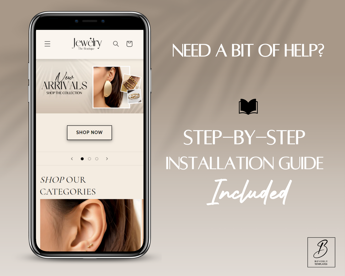 Jewelry Business Website | Shopify Theme Template