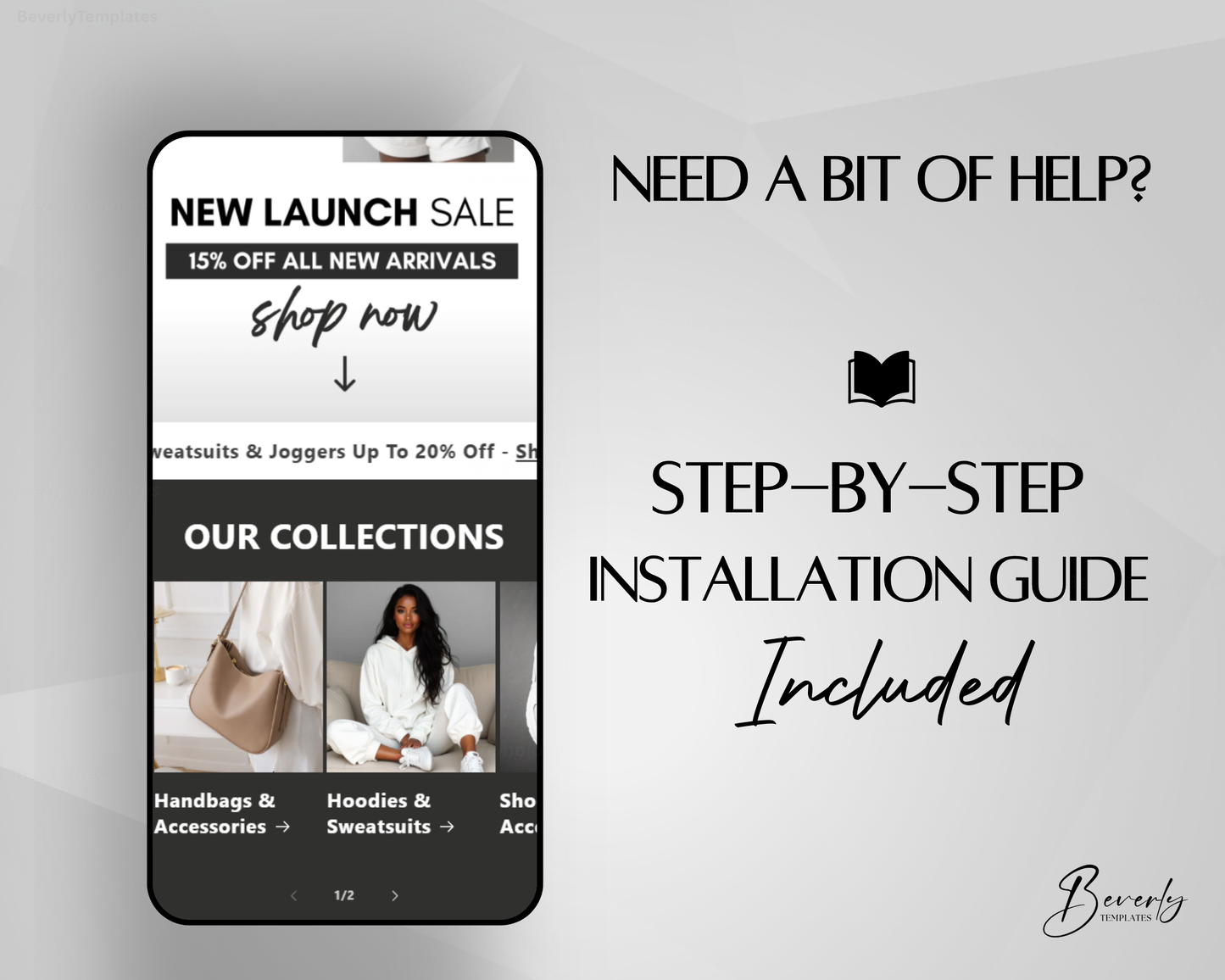 Shopify Website Template | Mel Apparel