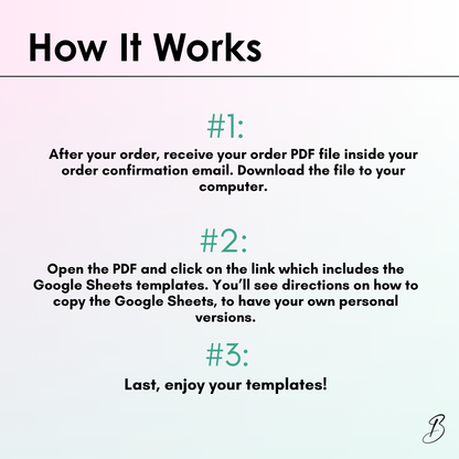 Student Planner Spreadsheets | Google Sheets Bundle