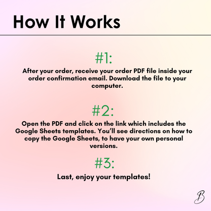 Personal Finance Tracker | Google Sheets Bundle