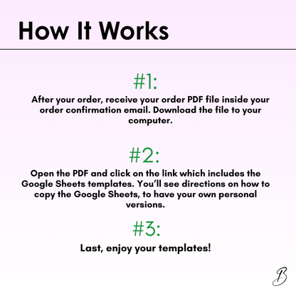 Small Business Spreadsheet | Google Sheets Bundle