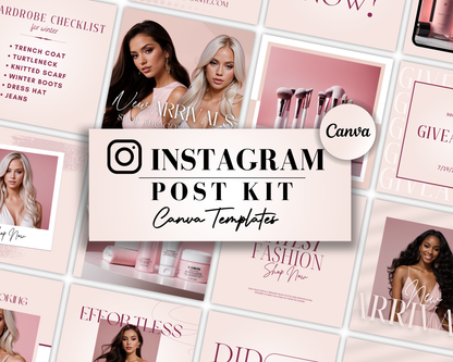 Instagram Post Templates | Canva Templates | Confidence