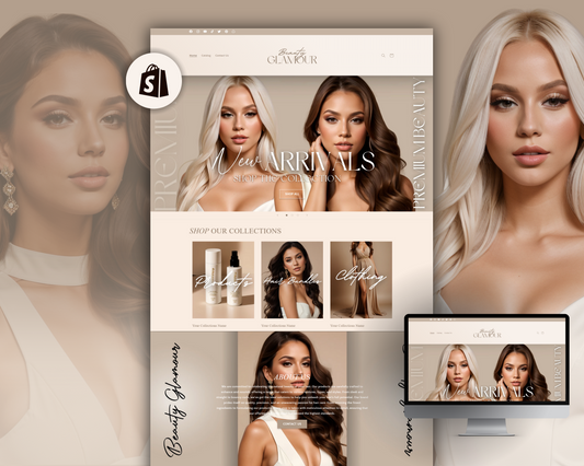 Shopify Website Template | Beauty Boss