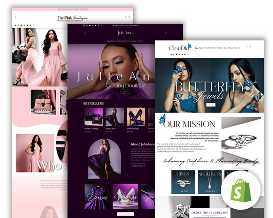 Custom Shopify Website (Booked Up)