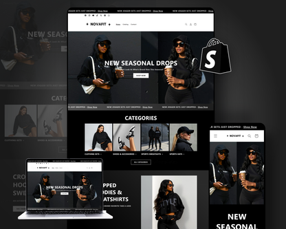Shopify Website Template | NovaFit