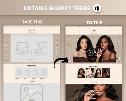 Shopify Website Template | Lumea Flux