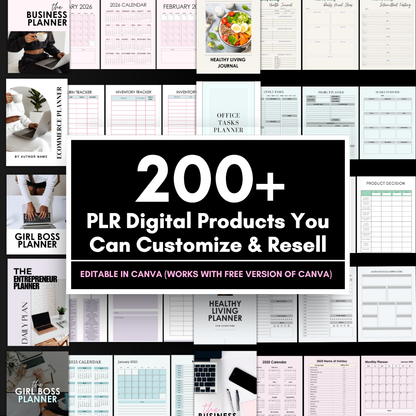 Pinterest & IG Mastery + PLR Template Kit