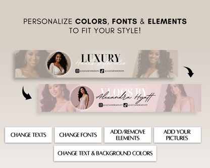 YouTube Branding Kit | Canva Template Bundle