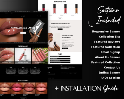 Shopify Website Template | Velour