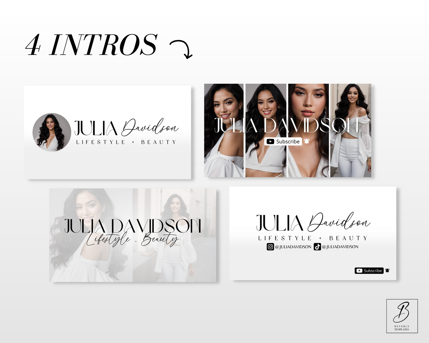 YouTube Branding Kit | Canva Template Bundle