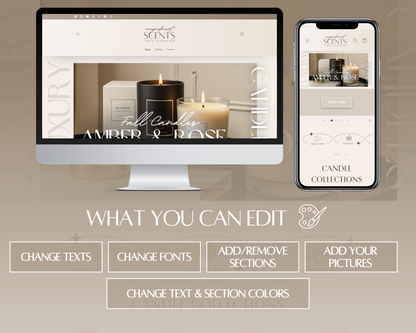 Shopify Website Template | CandleLane Toasted