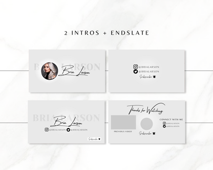 YouTube Branding Kit | Canva Template Bundle