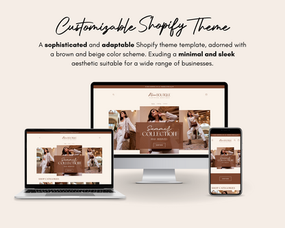 Shopify Website Template | ToastedAlmond