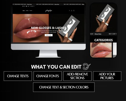 Shopify Website Template | Velour