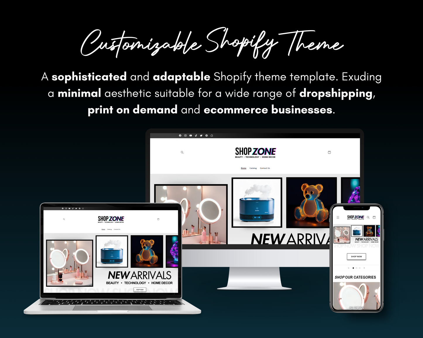 Dropshipping Shopify Template | Shopify Website Theme