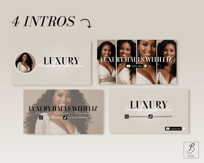 YouTube Branding Kit | Canva Template Bundle