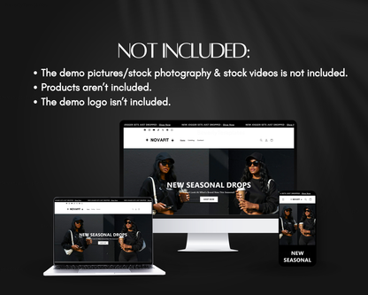 Shopify Website Template | NovaFit