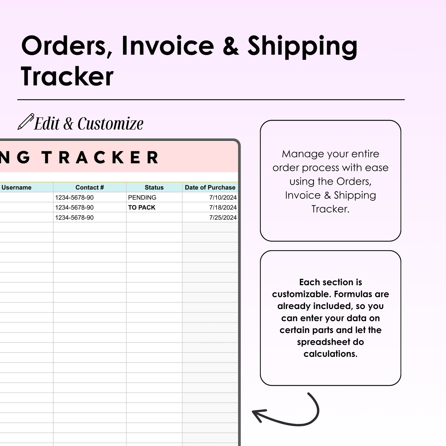 Small Business Spreadsheet | Google Sheets Bundle