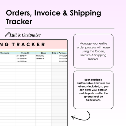 Small Business Spreadsheet | Google Sheets Bundle