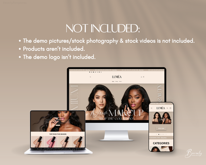 Shopify Website Template | Lumea Flux