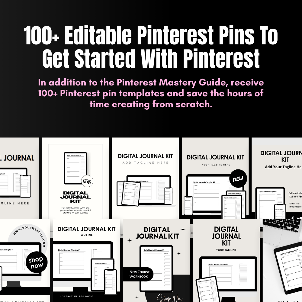 Pinterest & IG Mastery + PLR Template Kit