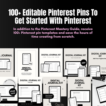 Pinterest & IG Mastery + PLR Template Kit