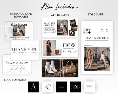 Shopify Website Template | Sophistication (New Version)