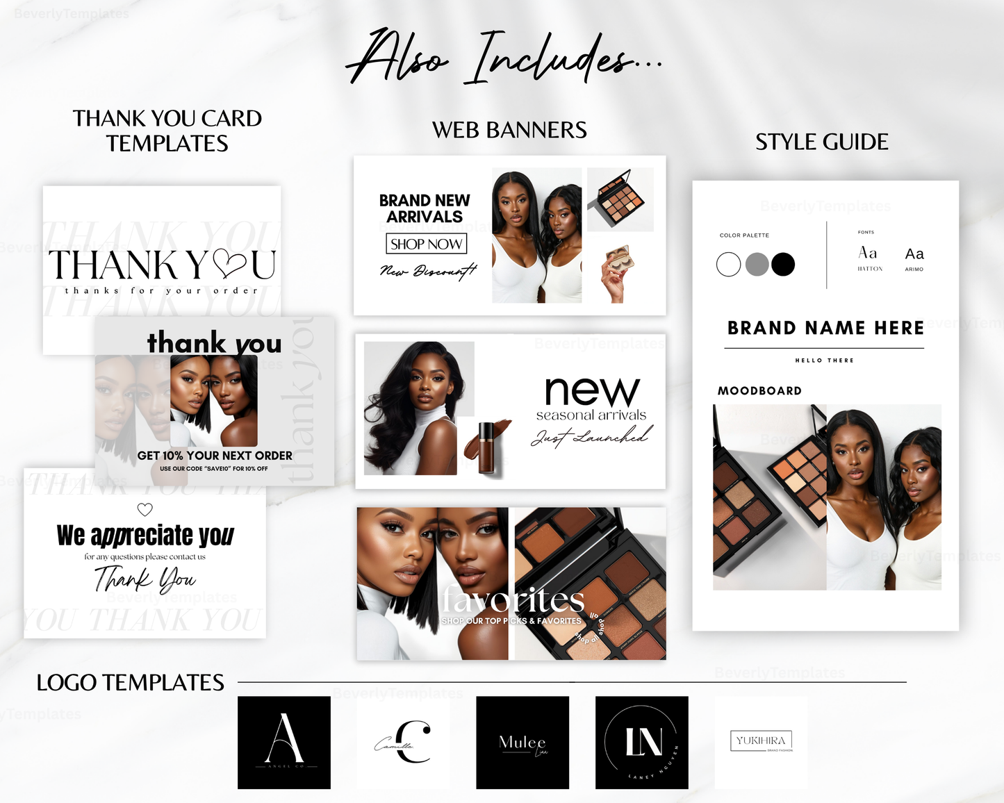 Shopify Website Template | NoirBeauty