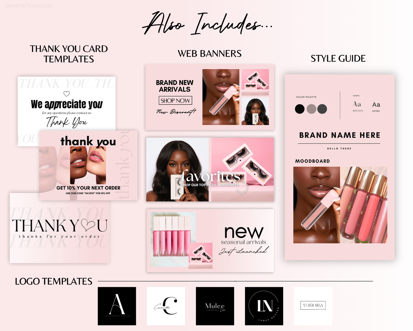 Shopify Website Template | Velour Pink
