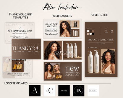 Shopify Website Template | Hair&Beyond Toasted