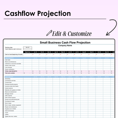 Small Business Spreadsheet | Google Sheets Bundle
