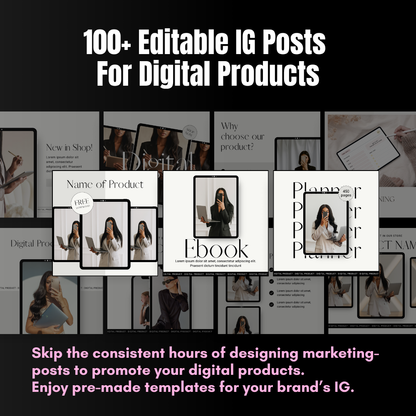Pinterest & IG Mastery + PLR Template Kit