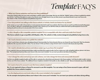 100+ UGC Templates | UGC Canva Portfolio Website | Price lists, UGC Invoices, IG Post templates & More