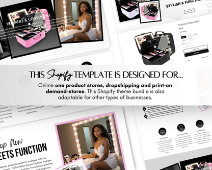 One Product Shopify Store Template | ChicStyle