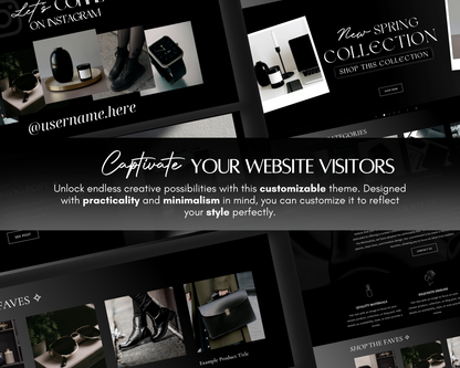 Shopify Website Template | Professional