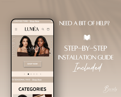 Shopify Website Template | Lumea Flux