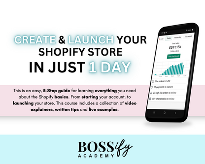BossIfy 101: Shopify Basics Guide