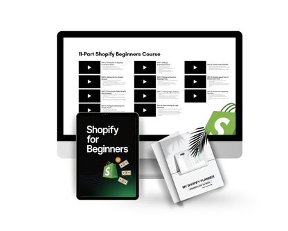 11-Part Shopify Beginners Walkthrough