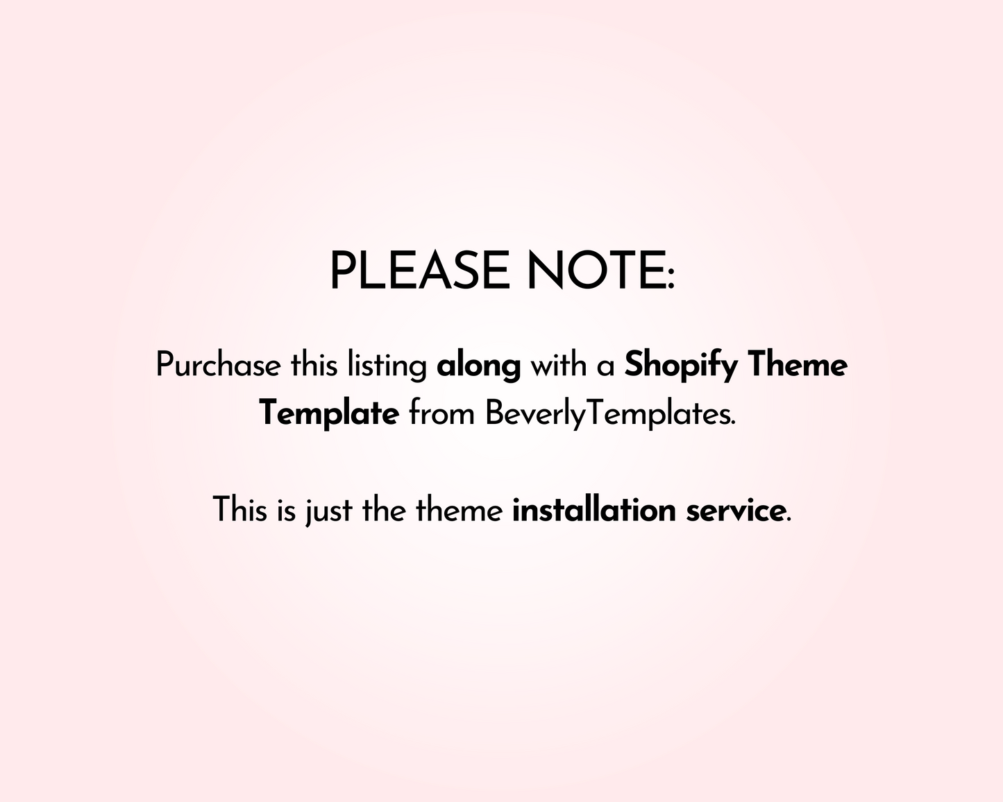 Shopify Theme Installation | Only For BeverlyTemplates Themes