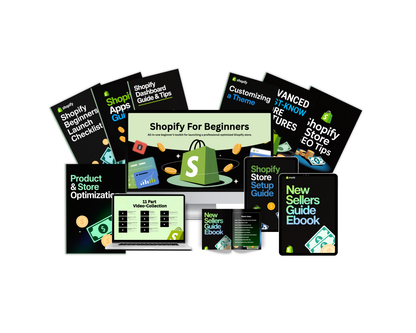 11-Part Shopify Beginners Walkthrough