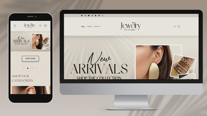 Jewelry Business Website | Shopify Theme Template