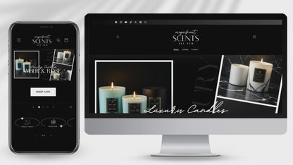 Shopify Website Template | CandleLane Luxury