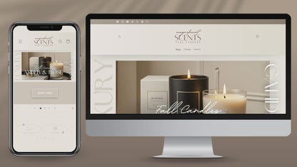 Shopify Website Template | CandleLane Toasted