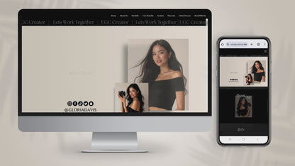 100+ UGC Templates | UGC Canva Portfolio Website | Price lists, UGC Invoices, IG Post templates & More