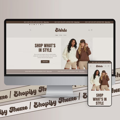 Shopify Website Template | Nuvé Neutral